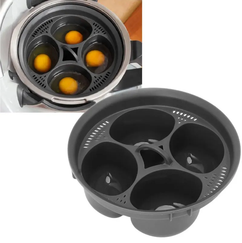 Geeignet für Thermomix TM7 TM6 TM5 Eierkocher und Kochgeschirr-Einsätze, Lebensmittelechte PP-Formen und Perfektes Eierkocher-Zubehör TM – Detail 1