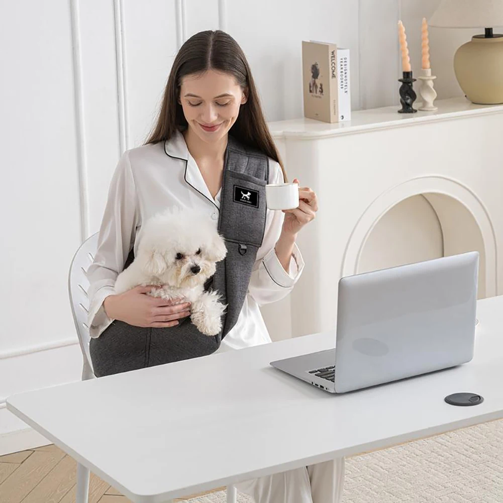 Comfortable Dog Bag Pet Crossbody Shoulder Bag Outdoor Travel Portable Cat Puppy Sling Carrier Bag Pet Carrying Supplies view 2
