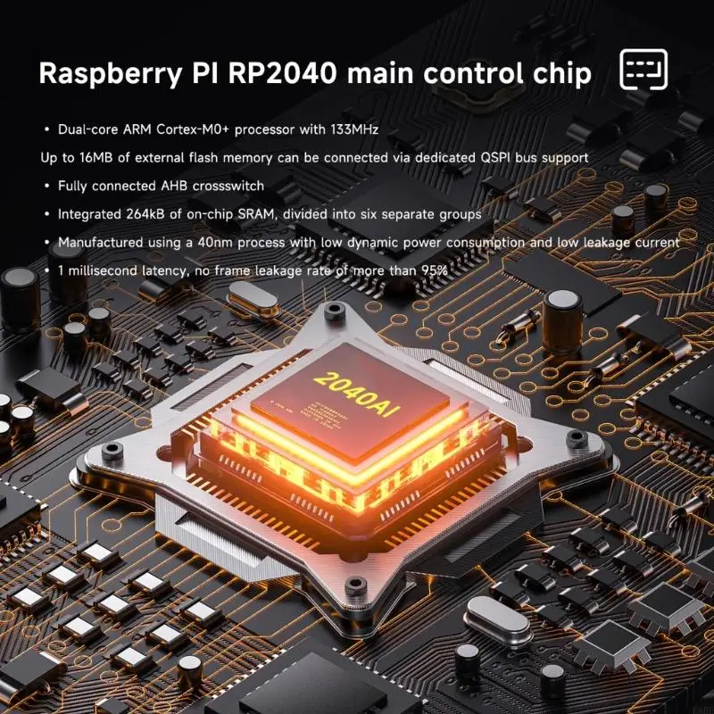 Tastiera da gioco E8BE 16Keys Casa da gioco All INSCLED ARCADE STIVO PER PC