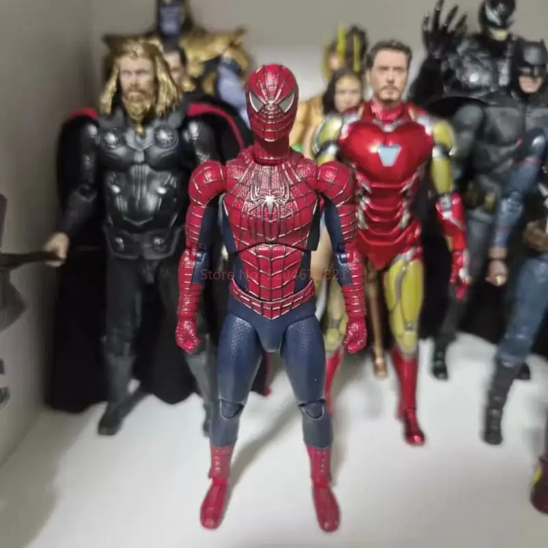2025 لعبة Medicon Mafex 241 Tobey Maguire الرجل العنكبوت لا طريقة صديقة للمنزل مارفل عمل الشكل تحصيل هدية الهالوين