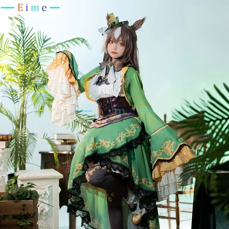 Game Pretty Derby Satono Diamond Cosplay Costume Women Party Dress Suit Anime Clothing Halloween Carnival Uniforms Custom Made