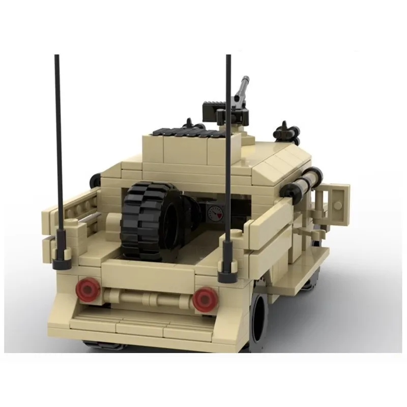 WW2 Military Hummers Armored Vehicle Building Block Tank Model Kit DIY Brick Education Toy Kids Adults Birthday CHristmas Gift