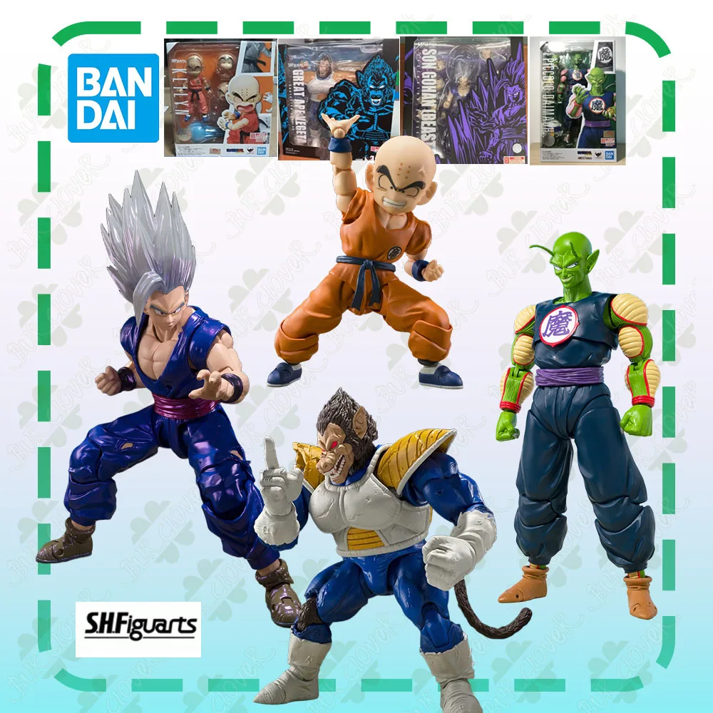 

в наличии BANDAI GENUINE ORIGINAL SHF DRAGON BALL SERIES SON GOHAN BEAST KRILLIN PICCOLO DAIMAOH GRÉAT APE VEGETA Toys Gift