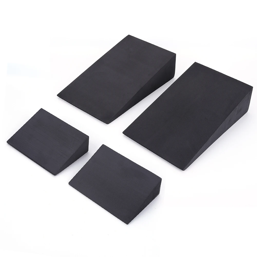 Bloques de cuña para Yoga, tablero inclinado elástico para Yoga, bloque de elevación de pantorrilla multifuncional, camilla para flexiones y Pilates