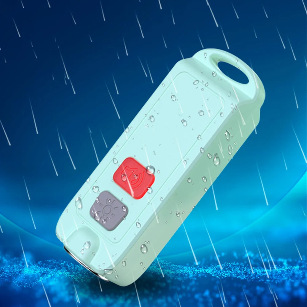 

1 шт., водонепроницаемый брелок для ключей с функцией самозащиты