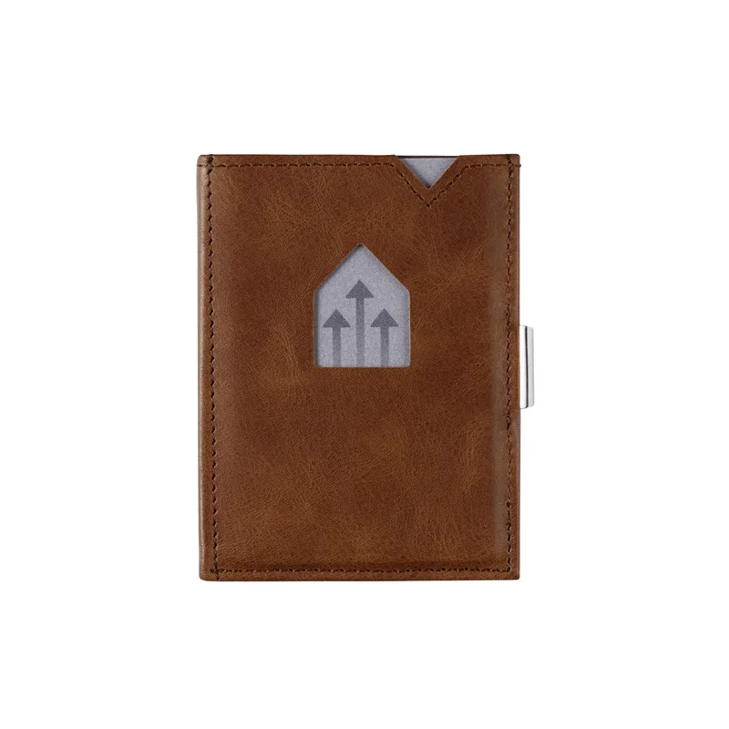 

Card Clip Anti-theft Brush Wallet Shielded Cowhide Anti-theft Brush Degaussing NFC Card Sleeve