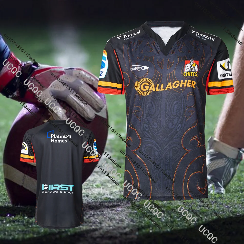 25/26 جديد سوبر الرجبي المحيط الهادئ الاسترجواني جيرسي رؤساء ثلاثية الأبعاد طباعة تنفس الرجبي تي شيرت أستراليا الرجال الرياضة التدريب الفانيلة