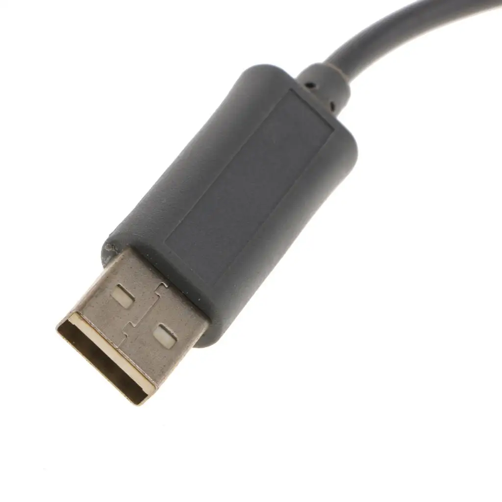 USB Breakaway Cable 360 PC Video Adapter Lead Charging Cord for Microsoft 360 Dance Pad Guitar Drum Controller