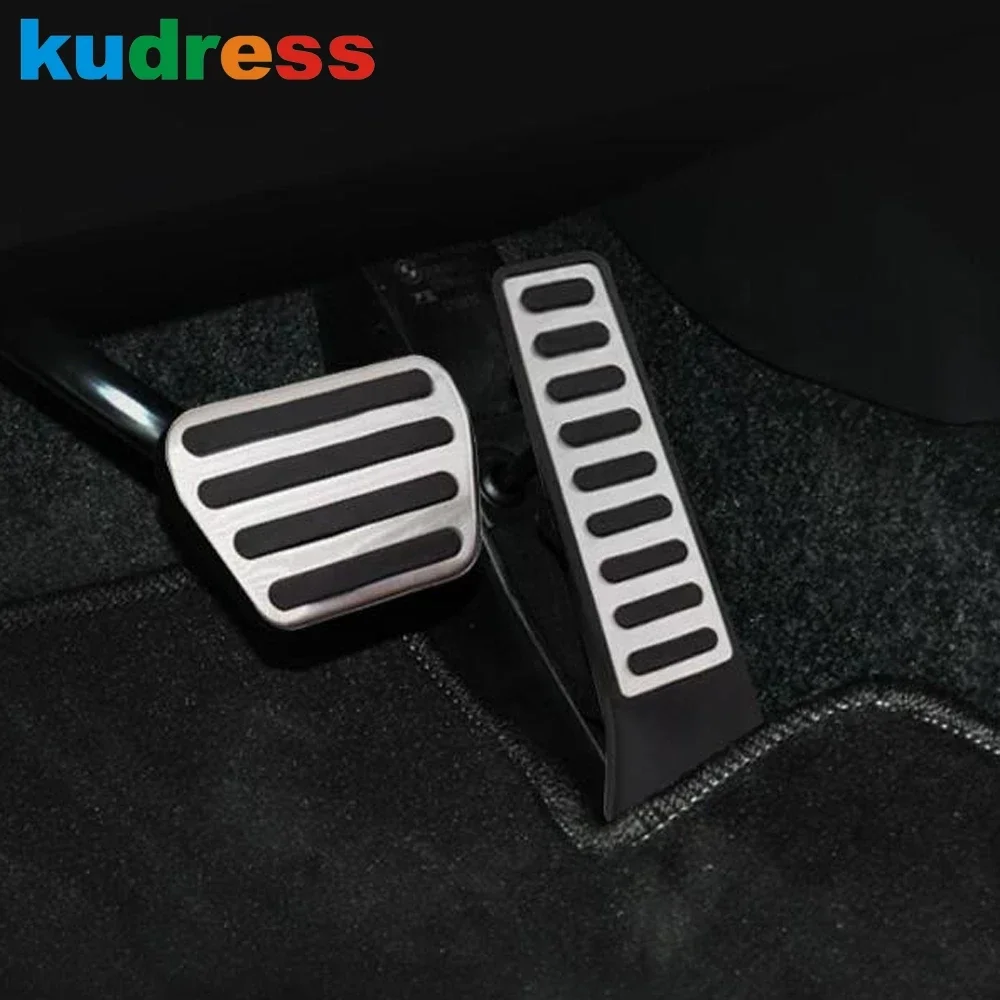 

For Land Rover Range Rover 2005-2012 2013-2017 2018 2019 2020 2021 Alloy Car Brake Accelerator Fuel Pedal Foot Pedal Pads Covers