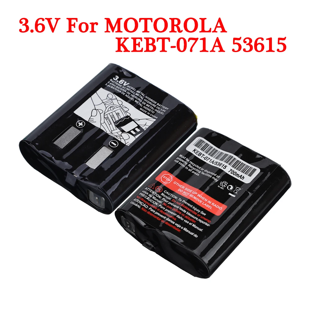 Akumulator 3,6 V 700 MAH do MOTOROLA 53615 KEBT-071-B KEBT-071D KEBT-071-C HKNN4002 HKNN4002B HKNN4002A MS350 MR350 MJ270 FV300