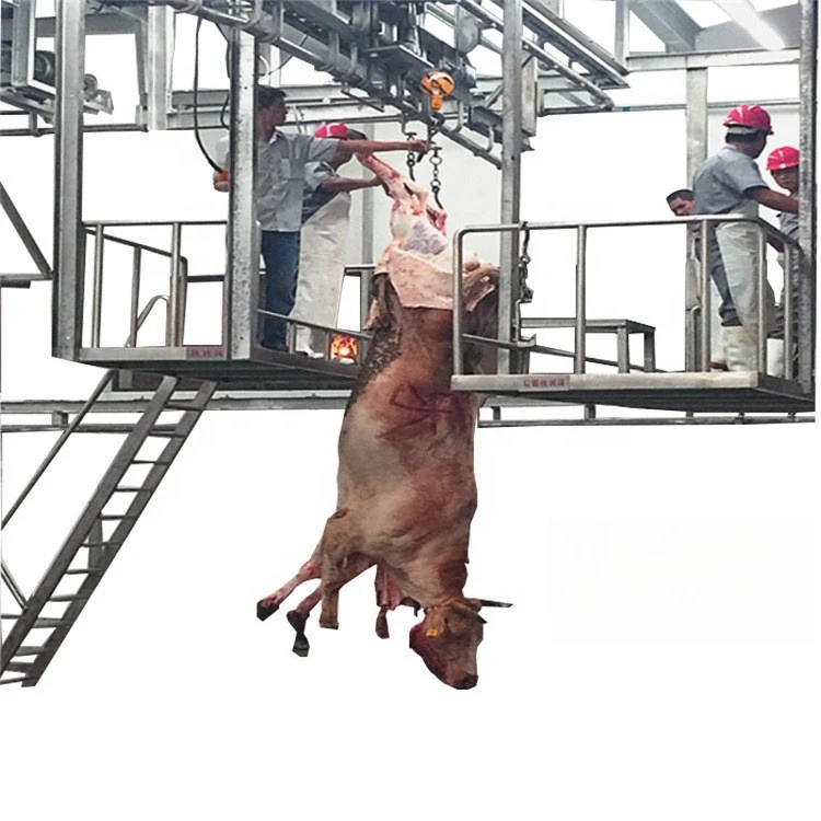 100 Cattle Per Day Cattle Equipment Slaughtering with Good Quality Slaughter Equipment