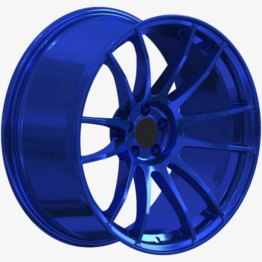 

Custom Forged 6061-T6 Aluminum Alloy Car Wheels Blue 20 Inch Forged Wheels 5x114.3