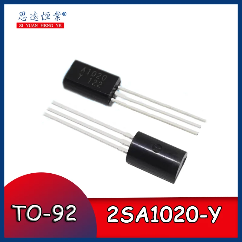 10pcs Brand new original 2SA1020 2SA1020-Y TO-92L 2A/50V PNP low power through-hole transistor