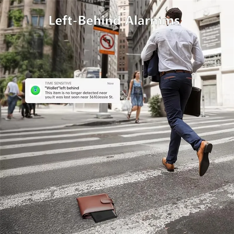 DIGIT-Smart Wallet Tracker Card - Ultra-Thin Bluetooth Locator For Iphone Works With Find My App