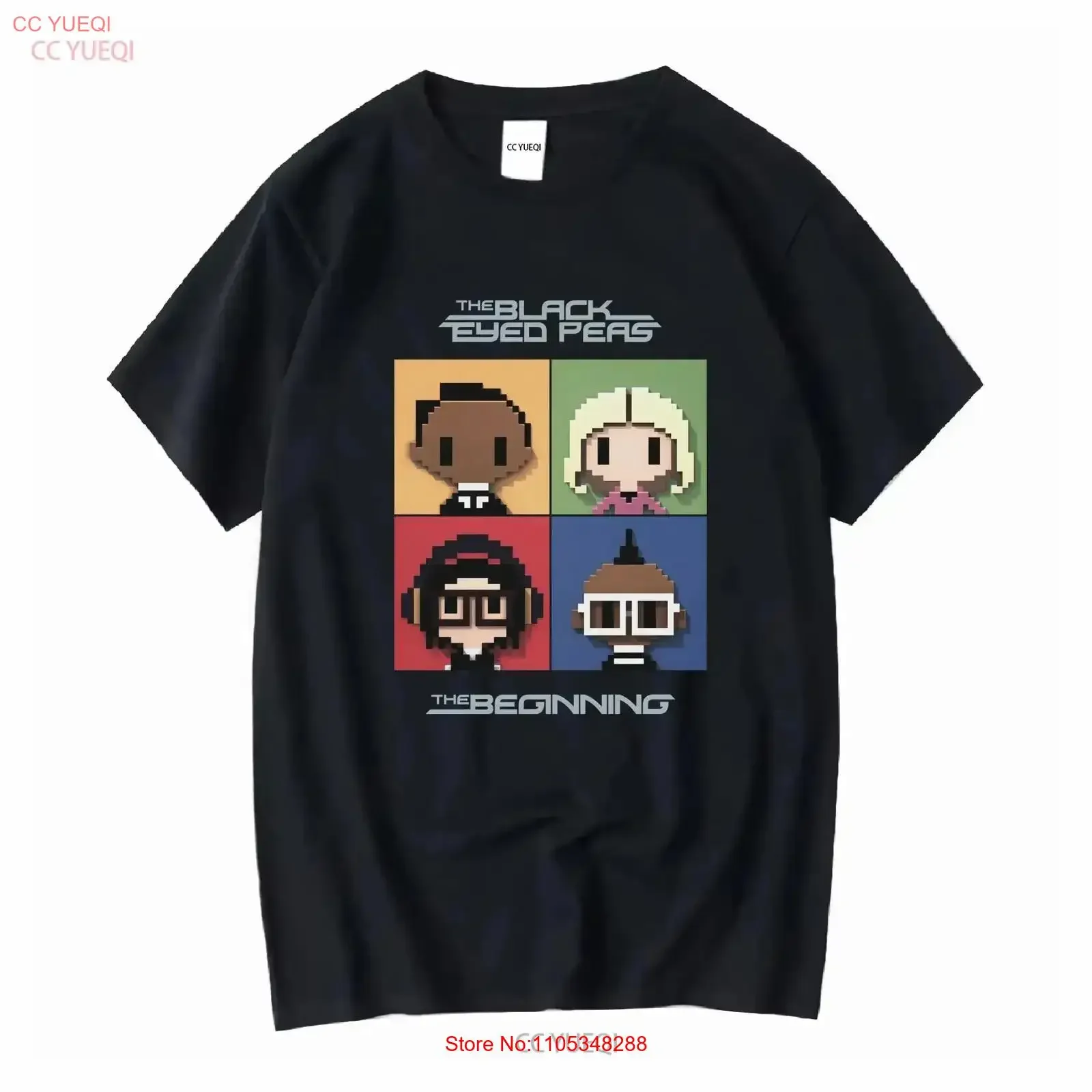 Футболка The Black Eyed Peas к европейскому туру 2011 года, мужская, большого размера, винтажная, с эффектом потертости, с графическим дизайном, винтажная одежда