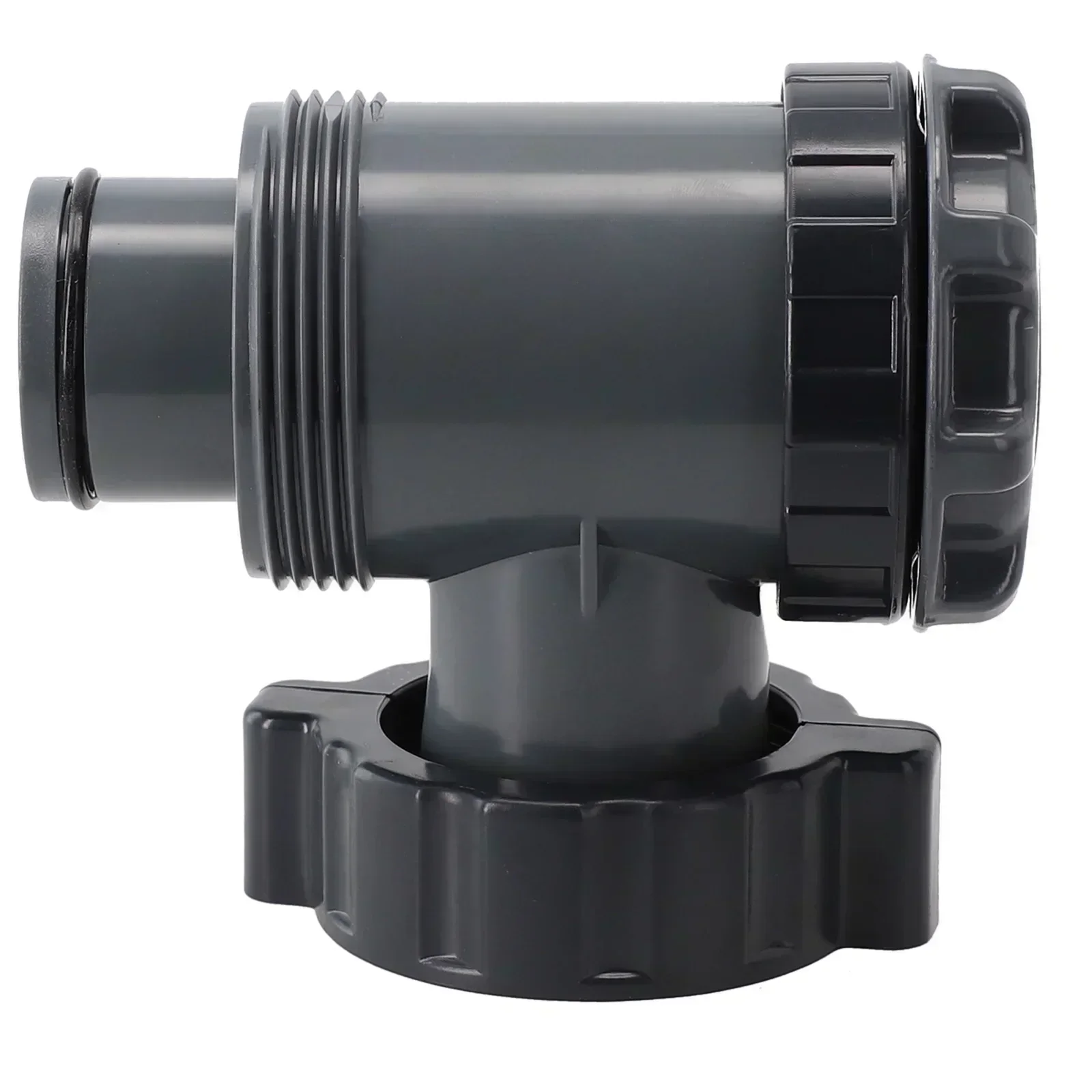 Replacement Plunger Valve Compatible With Swimming Pool Filter Pumps With 38 Hose And 2 1/2 Inch Threaded Connector Fittings