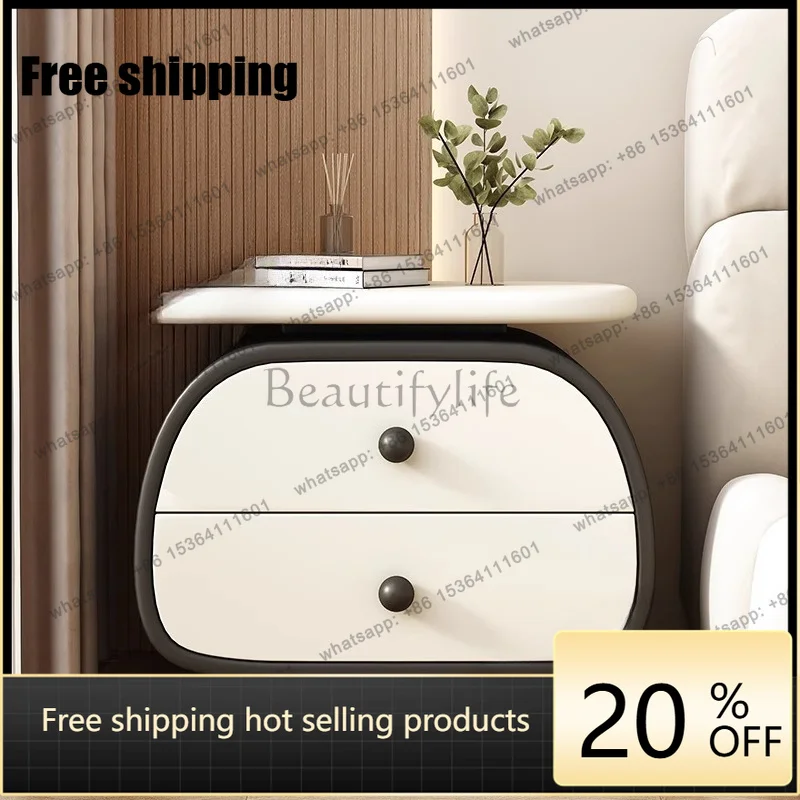 

FGClassic Versatile Bedside Table Beauty Simple Exquisite Glamour Nightstand Modern Storage Meble Do Pokoju Bedroom Furnitures