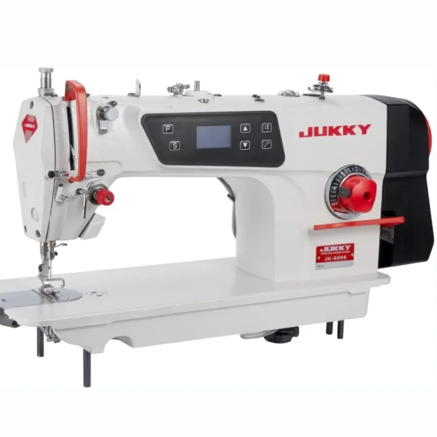 

JK9806 factory price Direct Drive Lockstitch computerized Sewing Machine Industrial a coudre maquina de coser apparel mesin ja