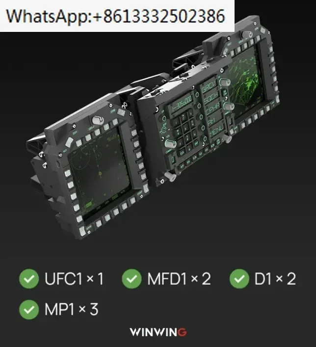 F18 UFC MIP cockpit front dashboard simulation flight MFD DDI DCS HUD