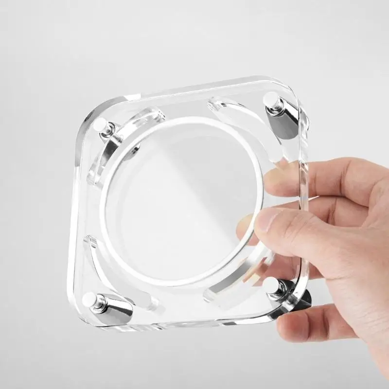 652F Acrylic Desktop Stand for Mini 2024 Transparent Dustproof Laptop Holder