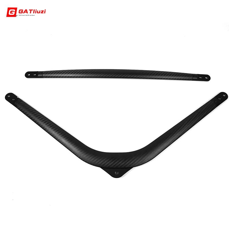 Dry Carbon Fiber Engine Strut Bar For BMW G80 G81 G82 G83 M3 M4 G87 M2 2021-IN Engine Balance Interior Trim