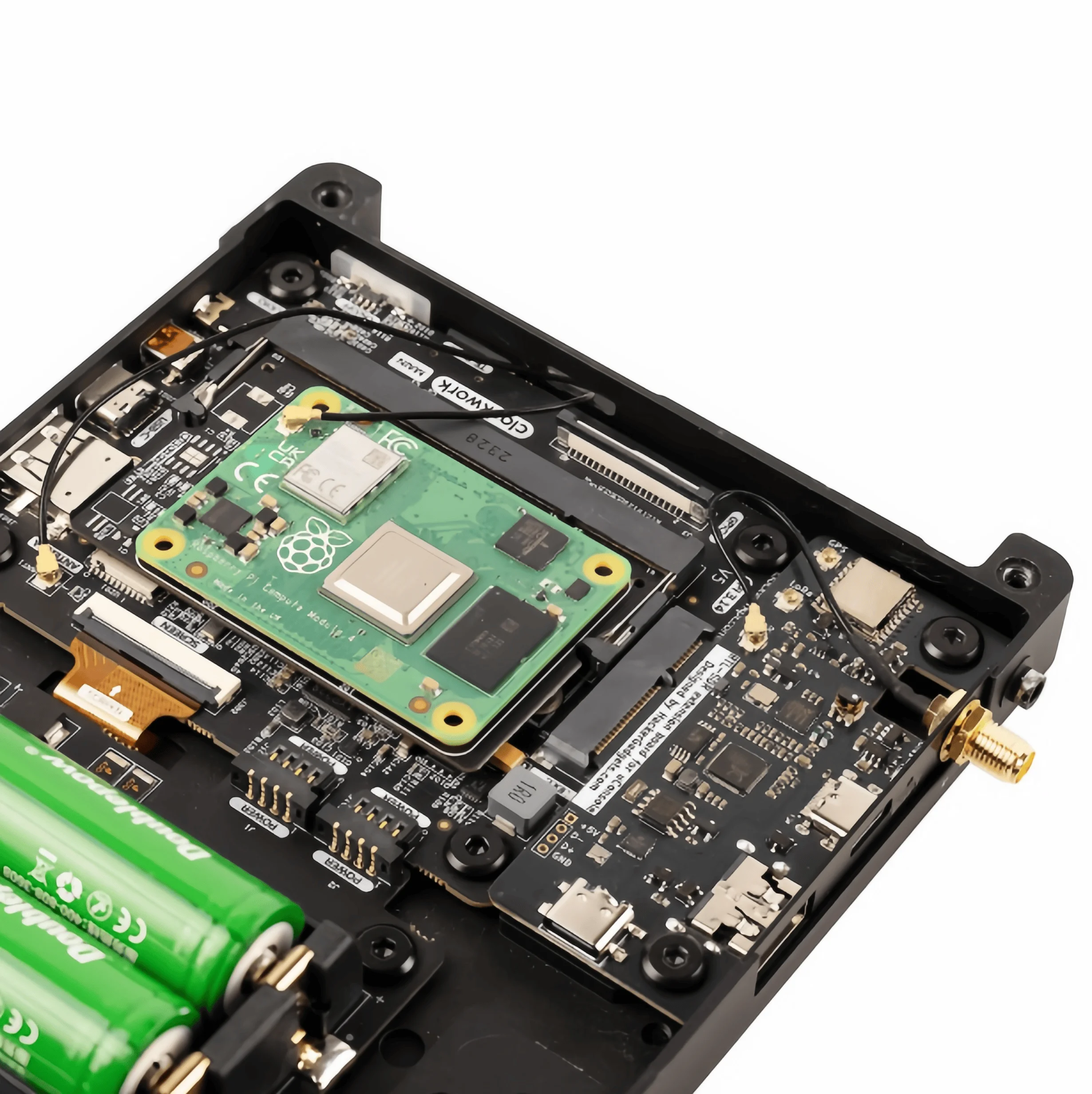 NYuConsole RTL-SDR/LoRa/GPS/RTC/USB Hub papan ekspansi all-in-one