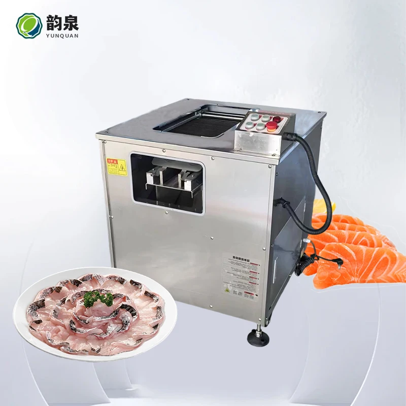 

Промышленная автоматическая машина для нарезки мяса и рыбы из пищевой нержавеющей стали 304 для обработки замороженной рыбы