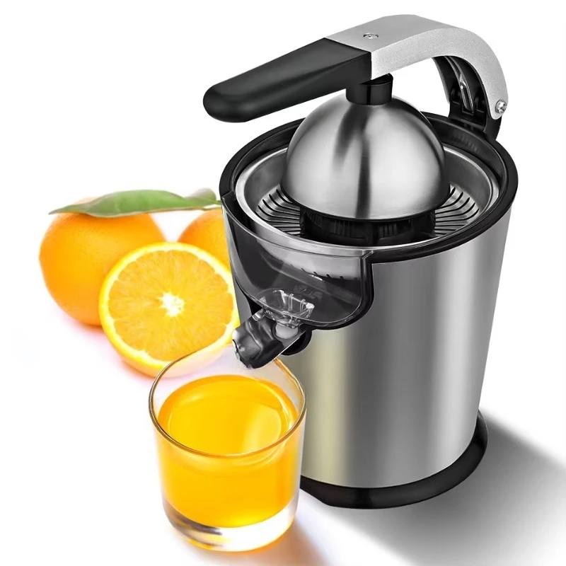 

Fruit Citrus Orange Stainless Steel Juicer Extractor Big Mouth Slow Juicer Home Hotel Electric Blender