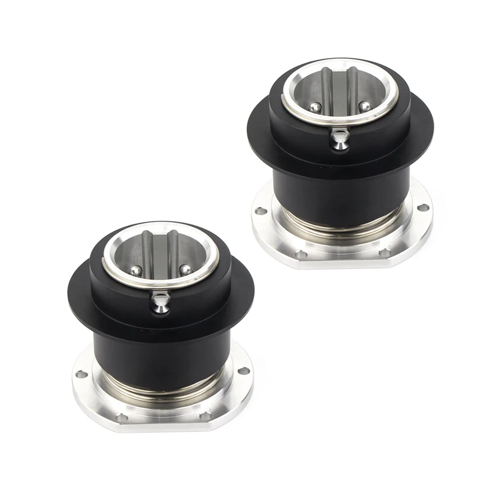 Metal Quick Release Steering Wheel Hub Replacement for FANATEC QR1 Wheel-Side, Racing Game Simulator Accessory