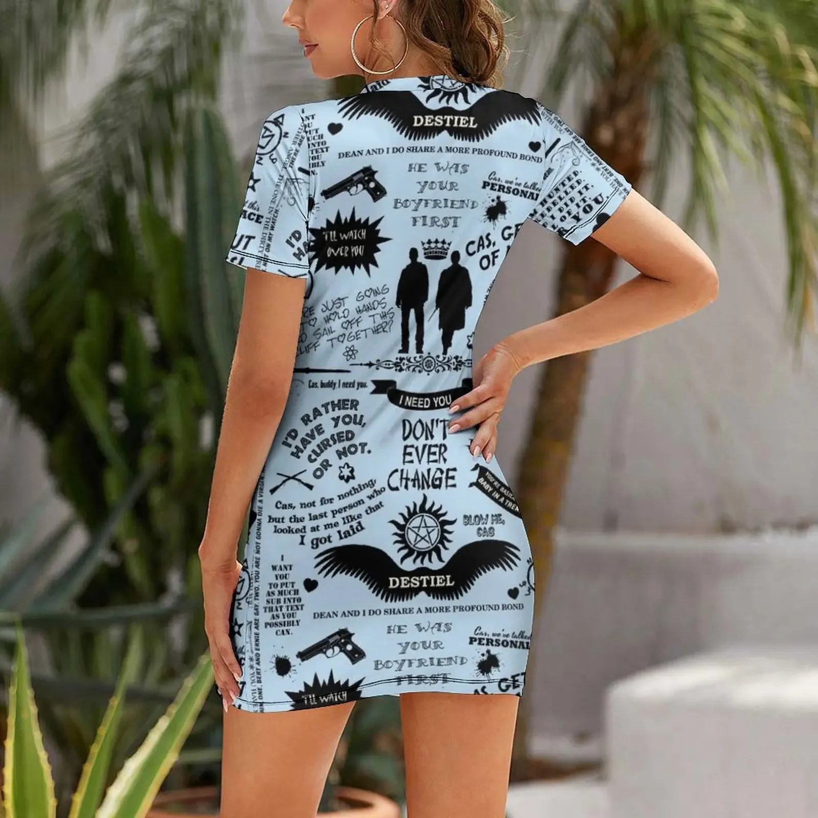 เดรสแขนสั้น DESTIEL LOVE สำหรับงานพิธีการ งานพรอม เสื้อผ้าหรูหรา ไซส์ใหญ่ แฟชั่นสำหรับผู้หญิง