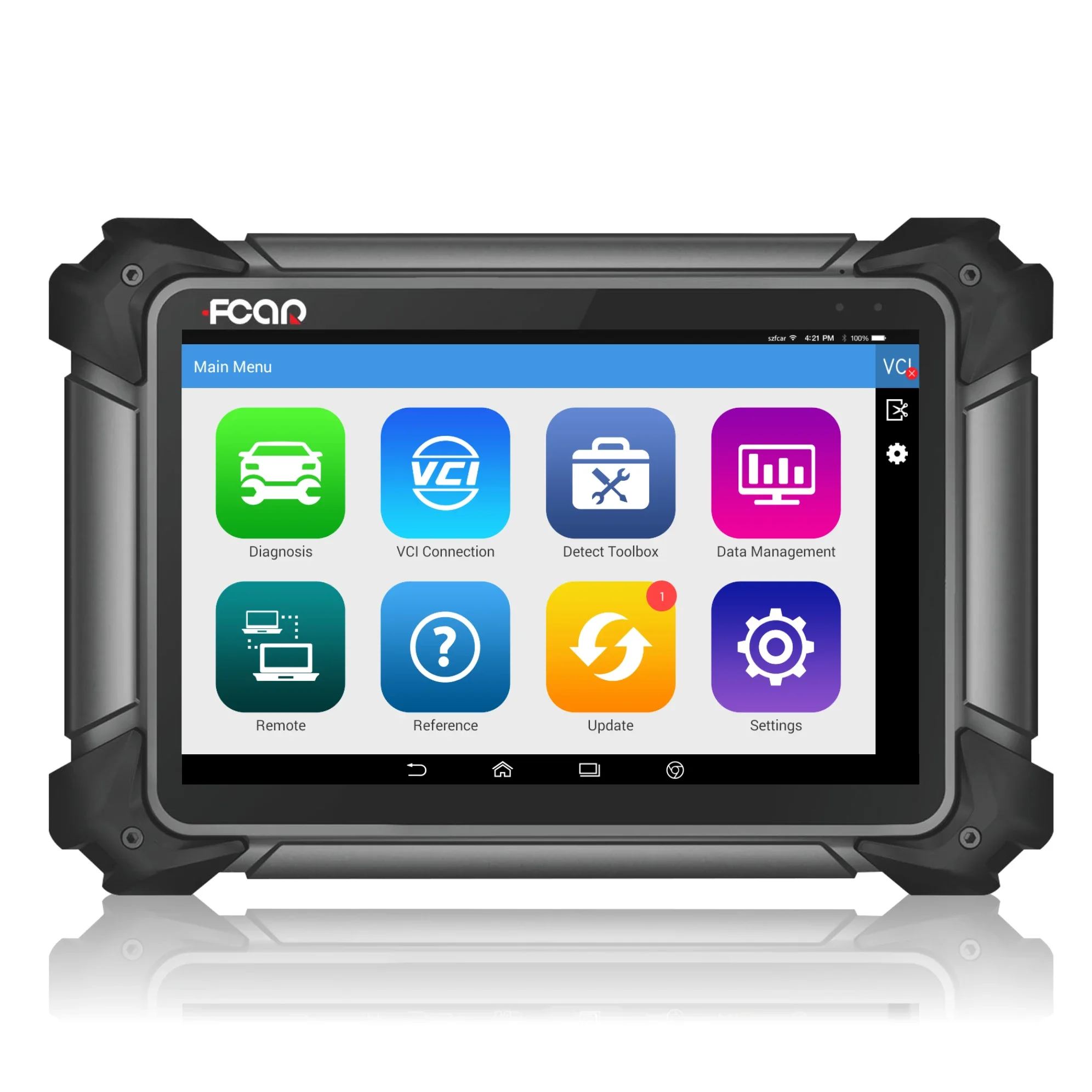 Volle Intelligenz Fcar F7S-G Auto Diagnose Tablet 12V 24V Drahtlose Multifunktions Beliebte Automotive Diagnose Werkzeuge