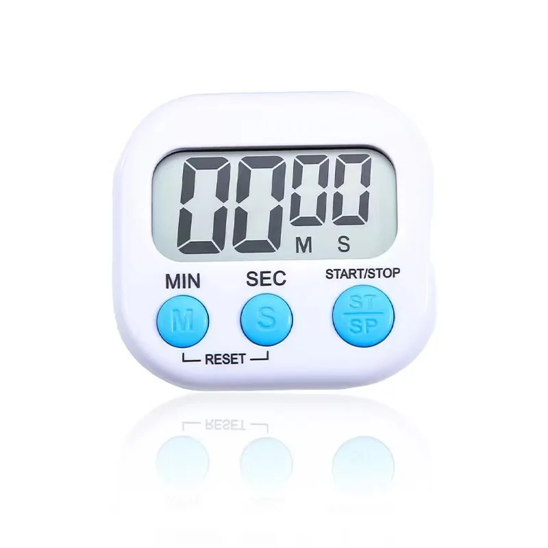 LCD Digital Timer Kitchen Baking Sports Alarm Clock Reminder Tools Reminder Positive Countdown Electronic  Alarm Clock Timer