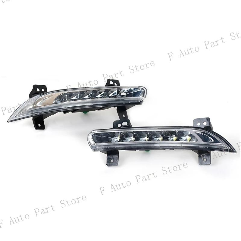 Luz de día para Renault Fluence 2014, 2015, 2016, 2017-2021, LED, parachoques delantero, DRL, lámpara de conducción diurna, 266057986, 266005976