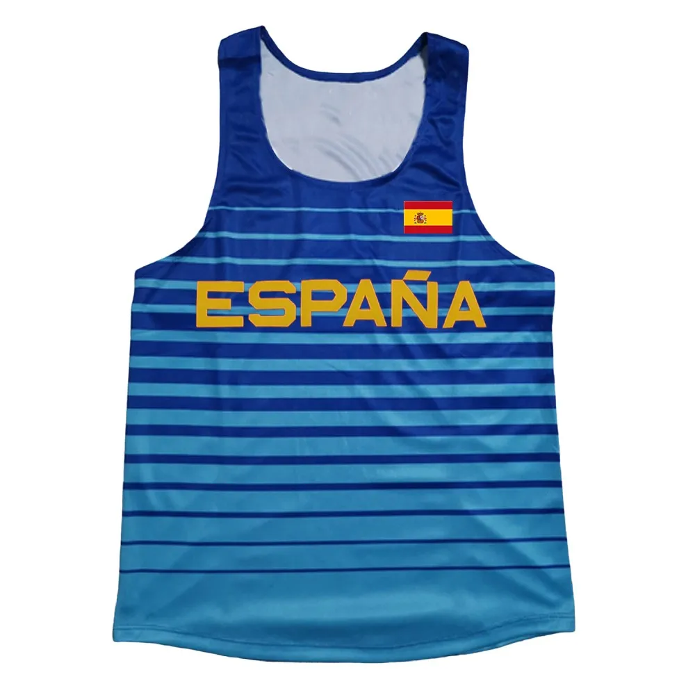 Fashion Athletics Tank Top Track Field Singlet Mens Clothing Runnning Speed Fitness Shirt Guys