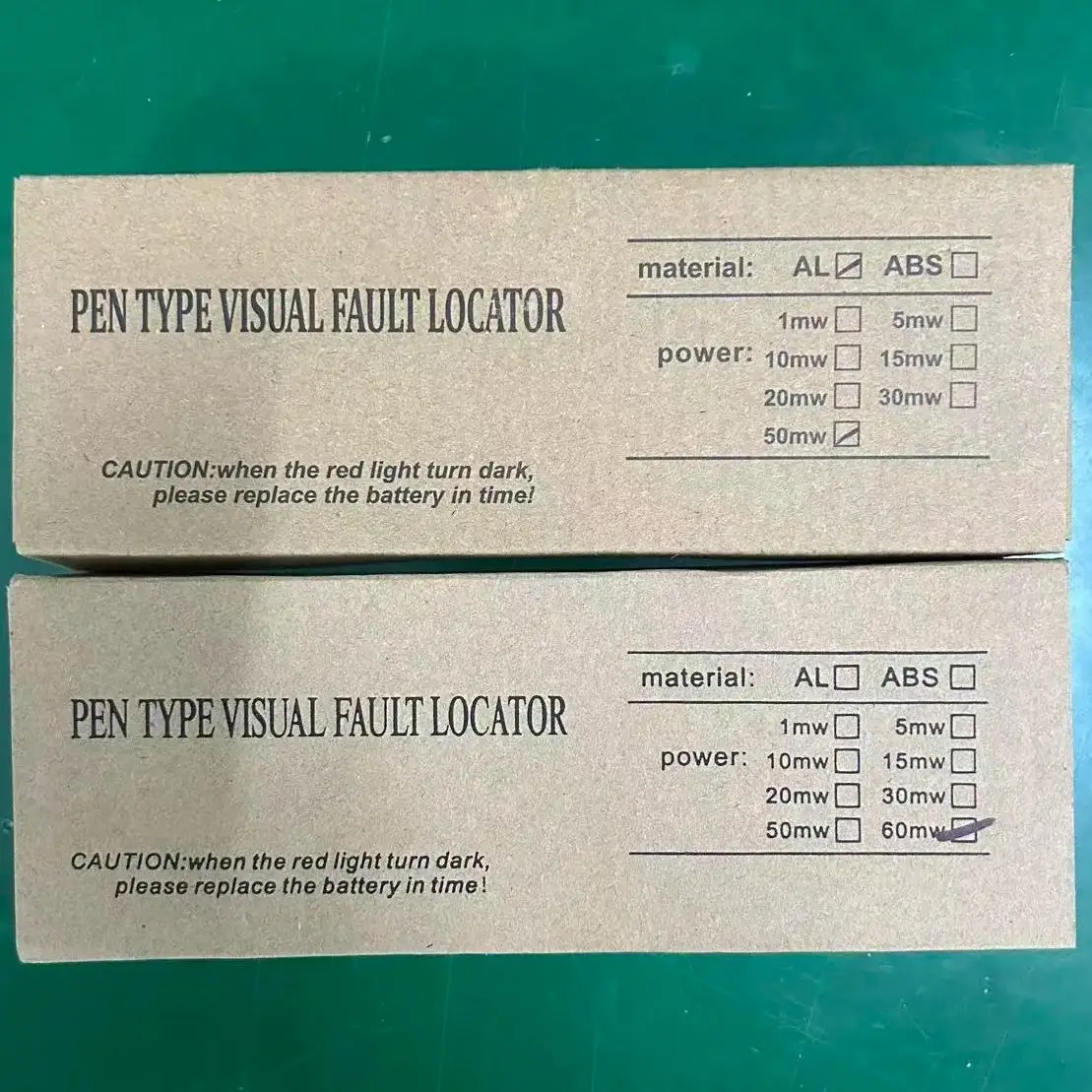 50mw High Power Universal Visual Fault Locator VFL 650nm Red Laser for FC/SC/ST Fiber Cable Tester & Fault Finder Tool