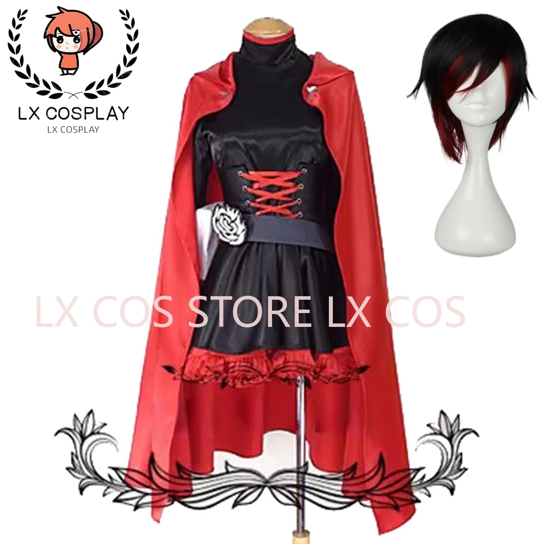 Red Trailer Ruby Rose Cosplay Costume