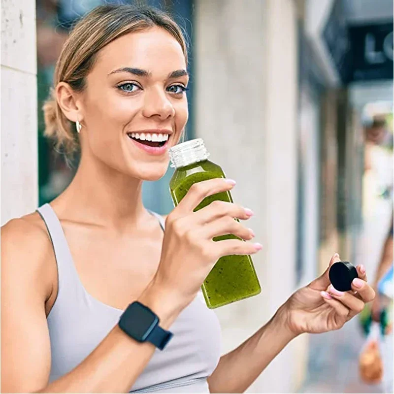 

10 шт. пустых пластиковых квадратных бутылок для сока объемом 60-500 мл с алюминиевой крышкой, прозрачные контейнеры для воды и складная воронка для напитков