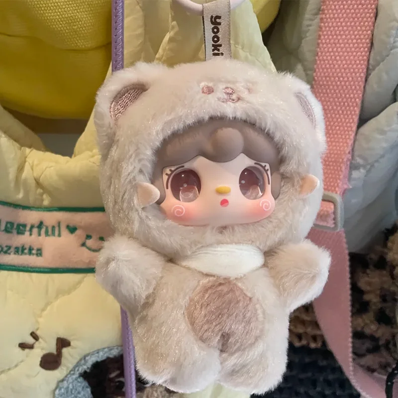 Original Yooki V4 Take A Bite Of Bear Serie Plüsch Blind Box Niedlicher kleiner Bär Plüsch Anhänger Puppentasche Dekoration Zubehör Geschenk
