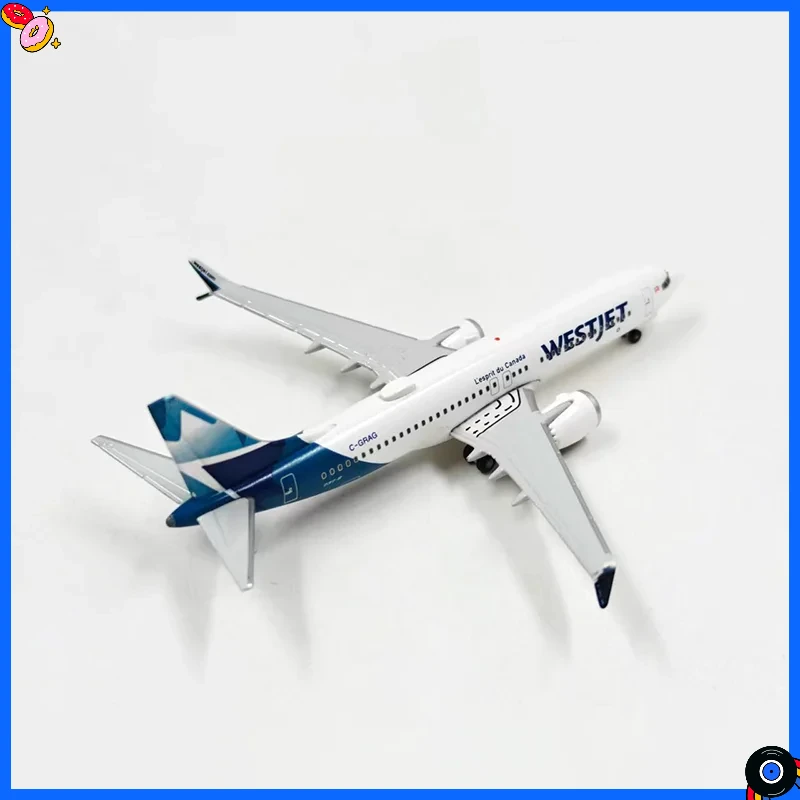 

Модель самолета Herpa Diecast Alloy Boeing 737 B-737 MAX 8 537803 в масштабе 1:500 для коллекции, демонстрации и в подарок