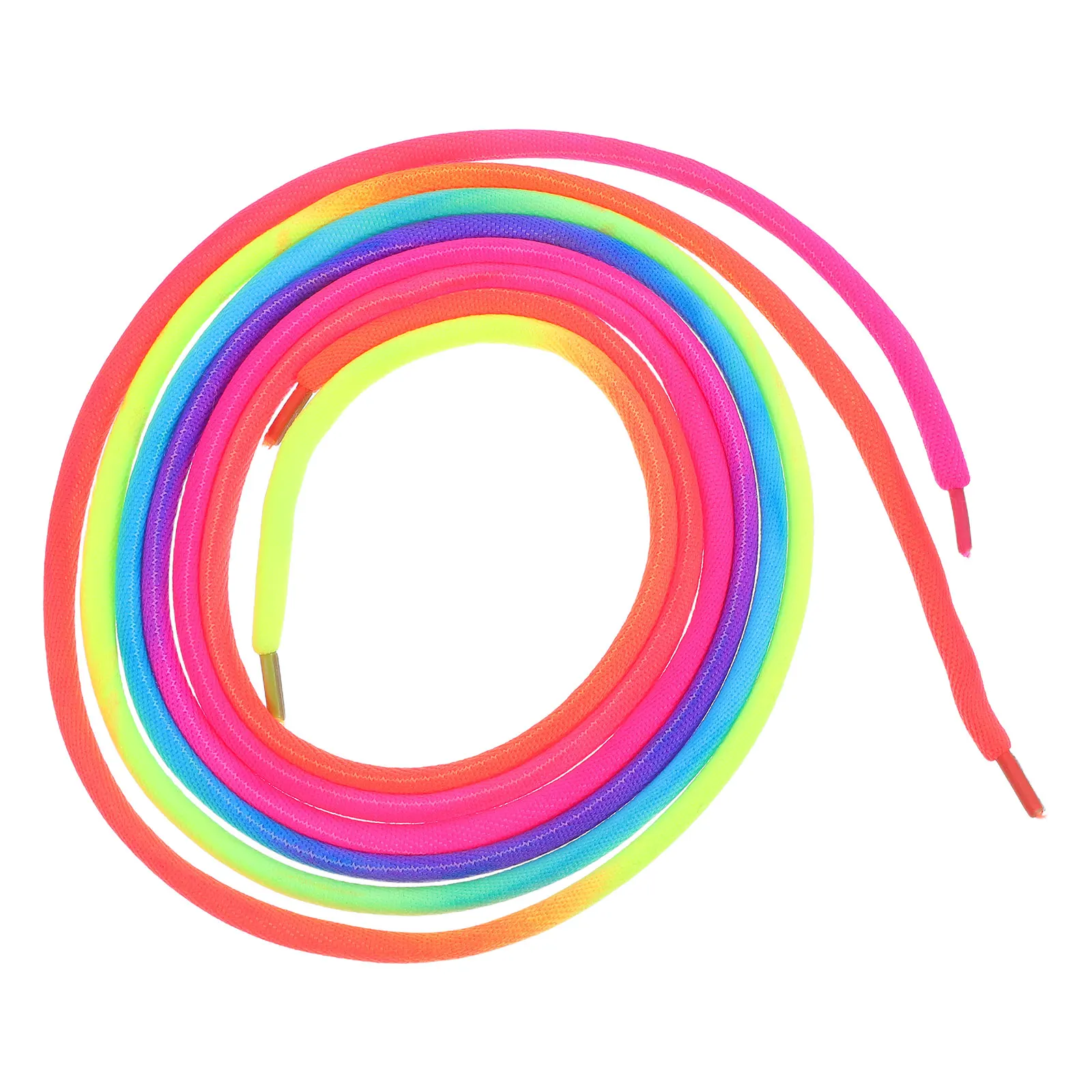 

Shoe Laces Colorful Shoelaces Round for Sneakers Accessories Thick Sports Shoes Fun Shoestring Men Rope