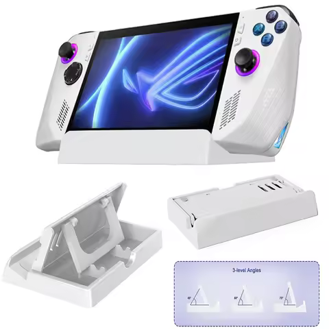 Game Console Bracket Portable Non-Slip Shockproof Desktop Holder For ASUS Rog Ally/Steam Deck/NS Switch Console Stand Base