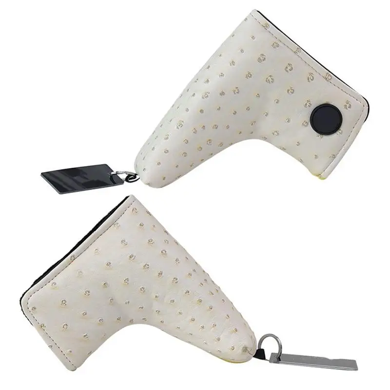 Golf Putter Cover Magnetic Putter Headcovers Golf Accessories With Magnetic Closure Mallet Putter Covers Fits Most Clubs