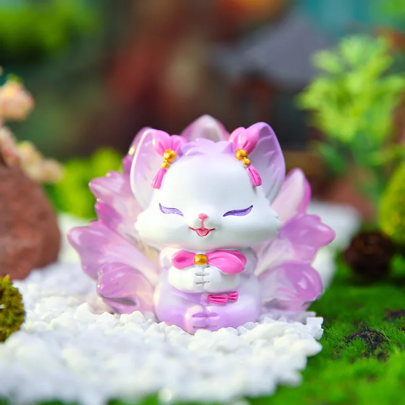 

Ancient Nine Fox Shanhai Series Blind Bag Kawaii Action Anime Mystery Figure Toys Surprise Box Caixas Supresas Gifts for Kids