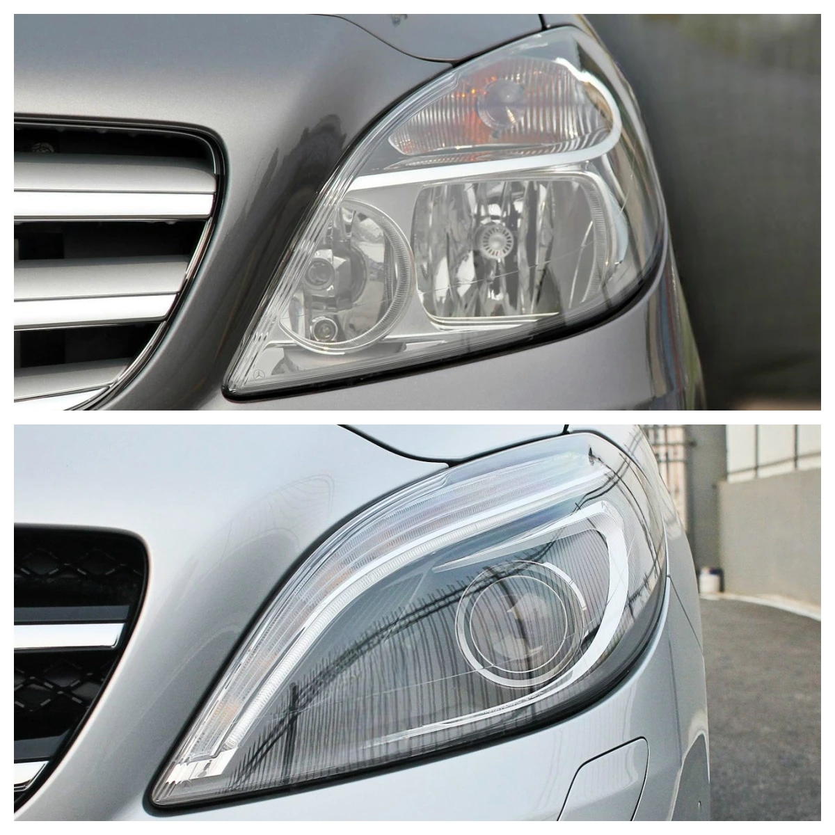 For Mercedes Benz B Class W246 2012 2013 2014 2015 B180 B200 Auto Accessory Replace A Transparent PC Headlight Lights Shell Lens