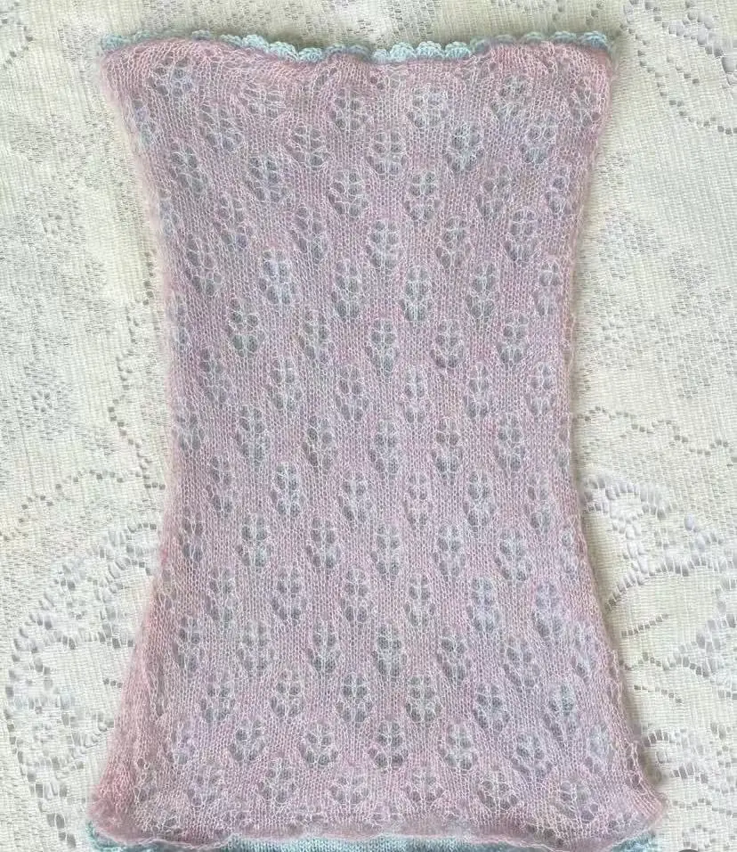 Sommerliches neues Neckholder-Design mit ärmellosem Camisole-Top für Damen, modisch und vielseitig für den Alltag. – Detail 3