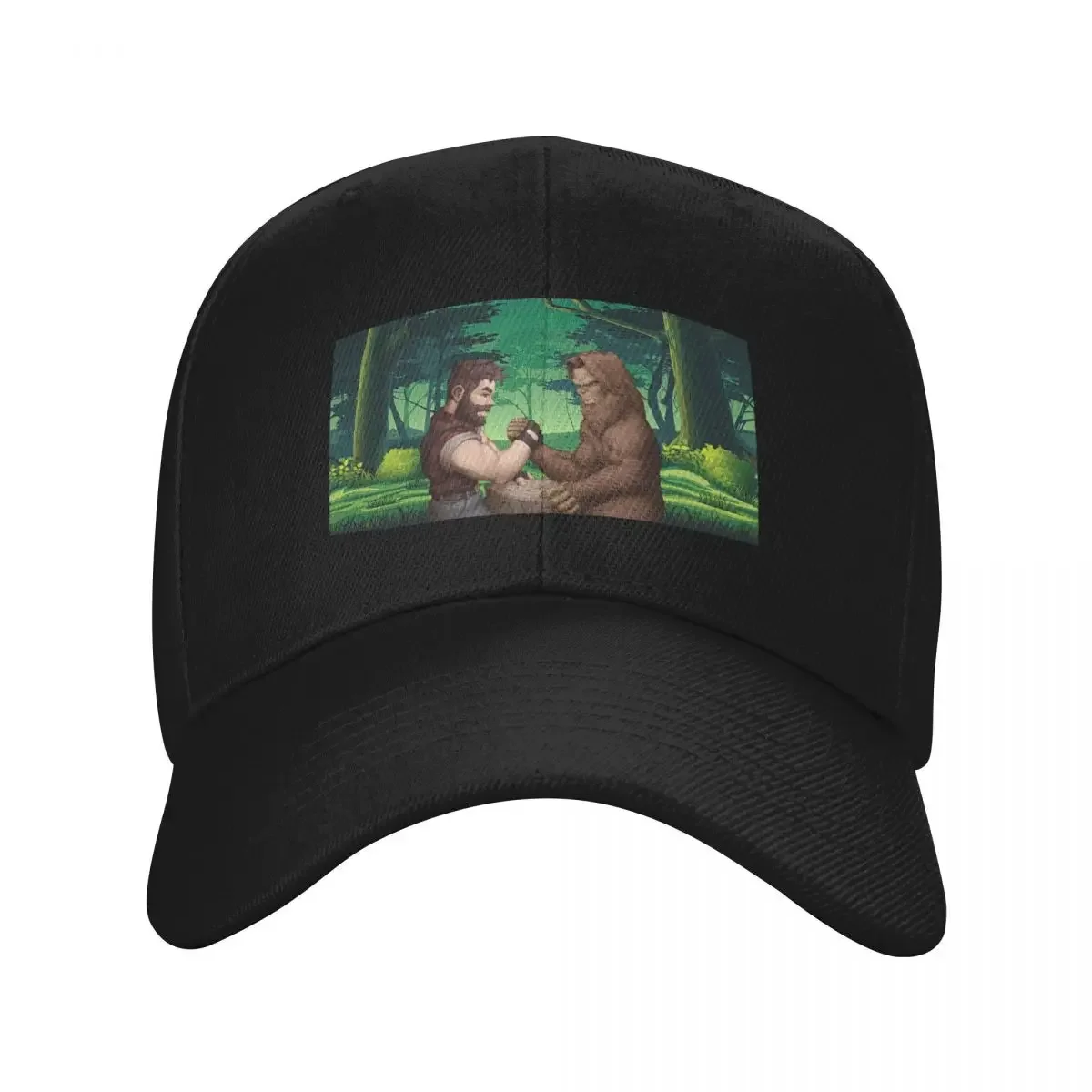 

Bigfoot vs Lumberjack Baseball Cap Winter hat Kids Hat winter hats for men Elegant Women's Hats Men's