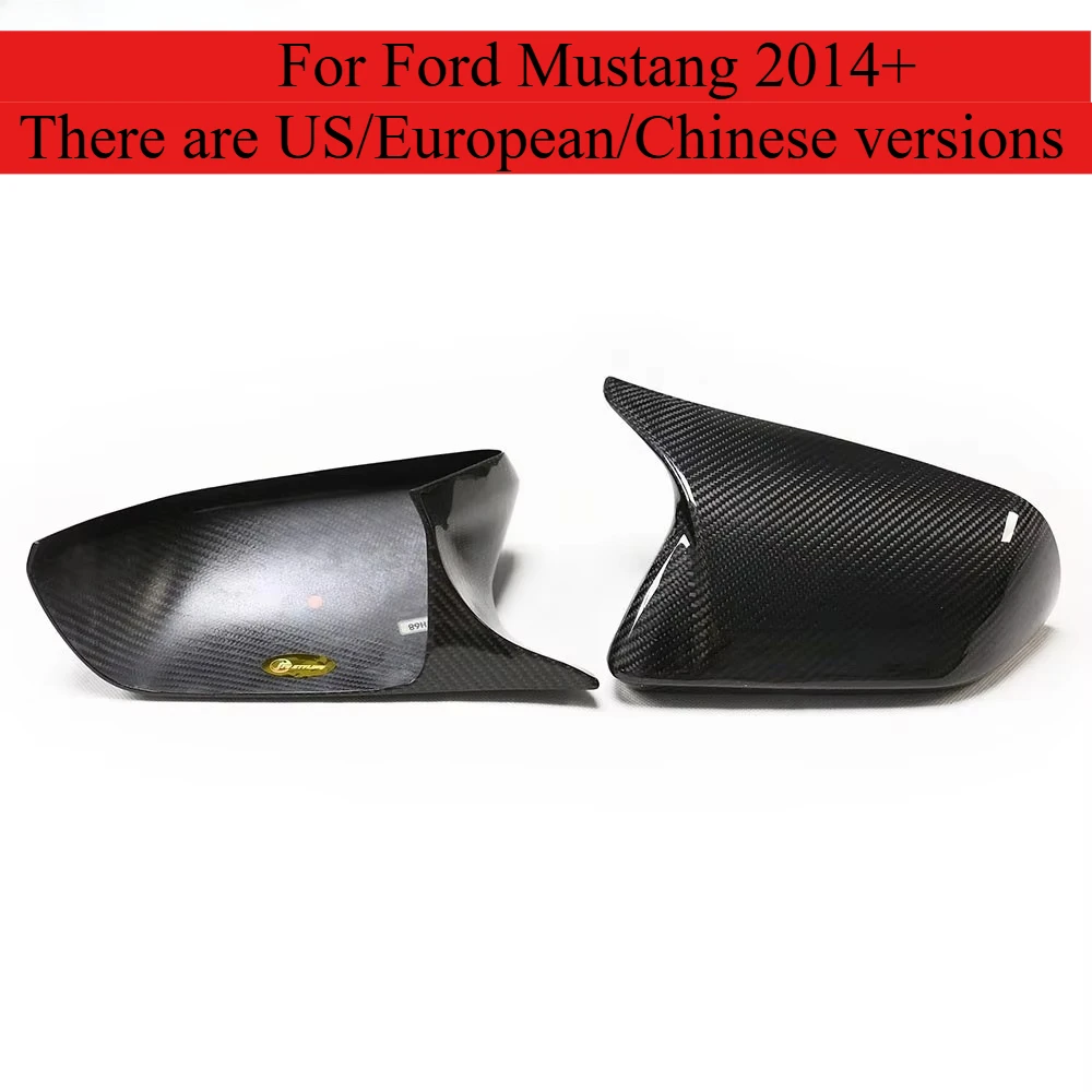 

Корпуса зеркал из сухого углеродного волокна подходят для Ford Mustang, американских/европейских/китайских сухих зеркал из углеродного волокна.