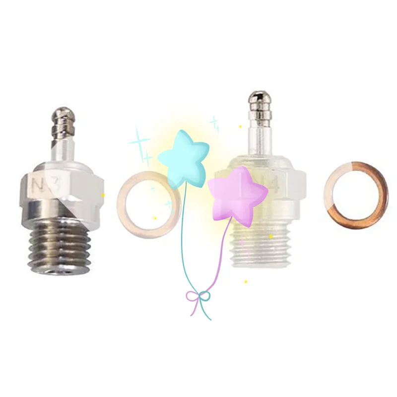 1 pezzo universale # 8 Candeletta N3 N4 Spark Nitro Parti del motore per HSP RC Car Part