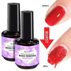 MOSKANY 15 ml Magic Remover Nagelgel Polish voor Losweken UV Gel Polish Snelle Verwijdering Semi Permanente Vernis Polish annuleren Lijm
