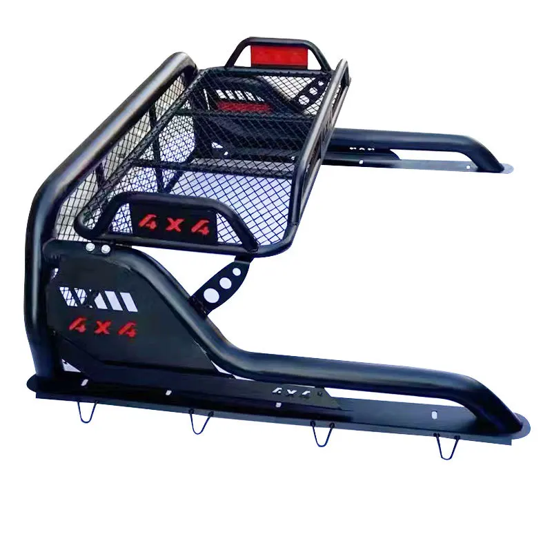 

Pickup Truck Roll Bar For Toyota Hilux Revo Vigo SR5 Rocco With Basket Guardrail Frame